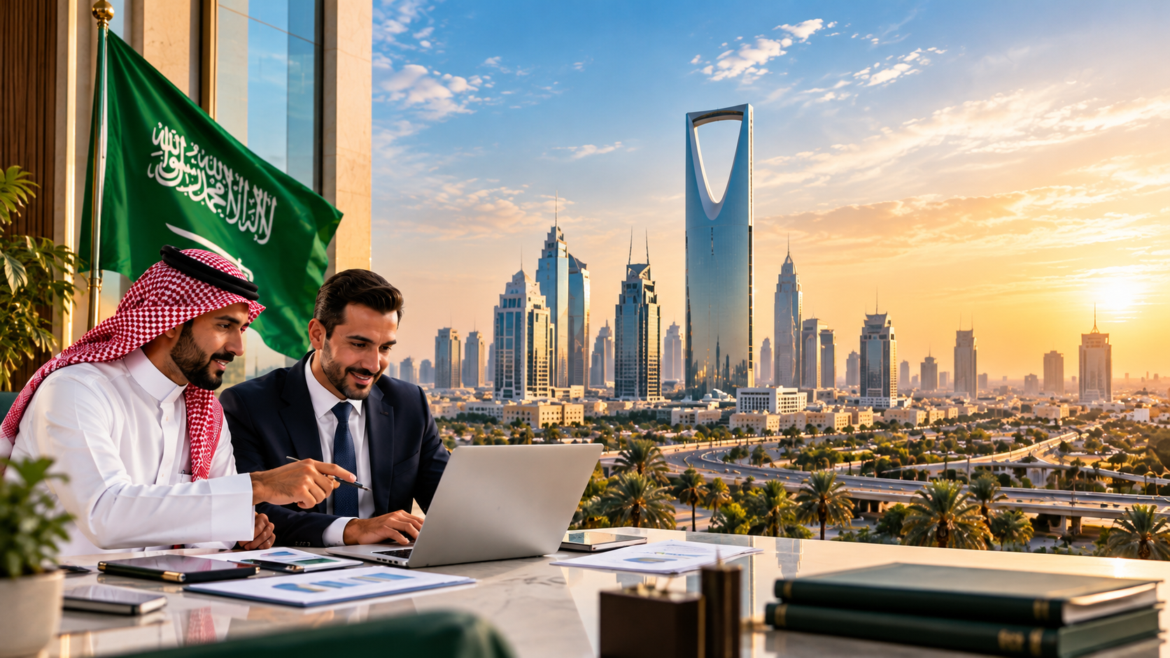 ادارة المنصات الحكومية في السعودية