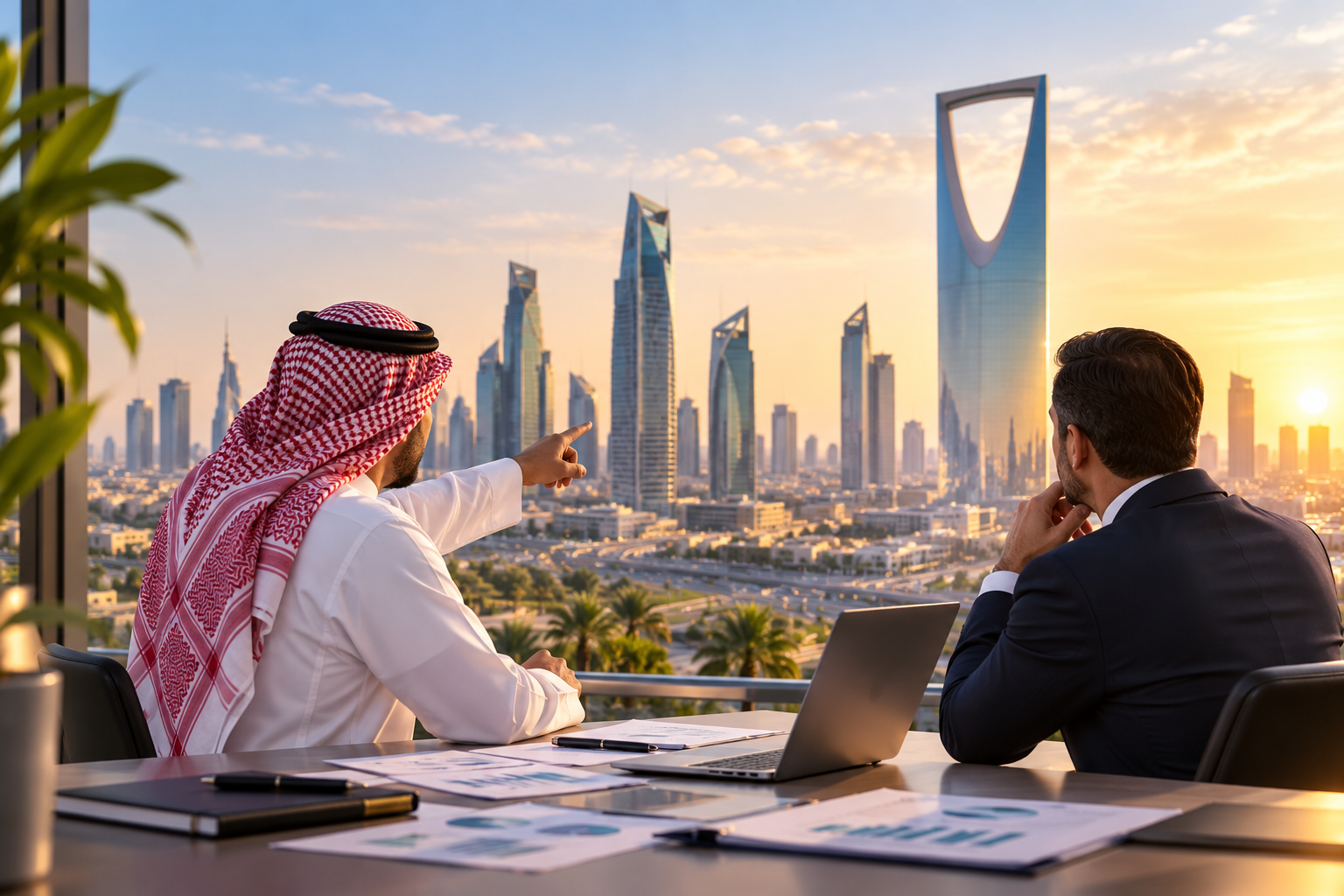 ادارة المنصات الحكومية في السعودية