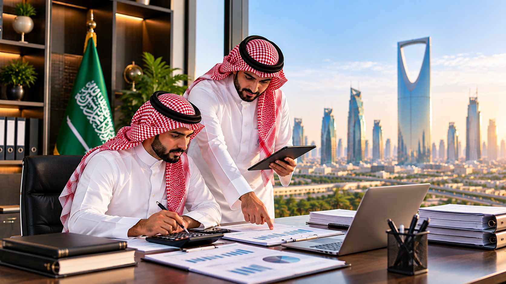 ادارة المنصات الحكومية في السعودية